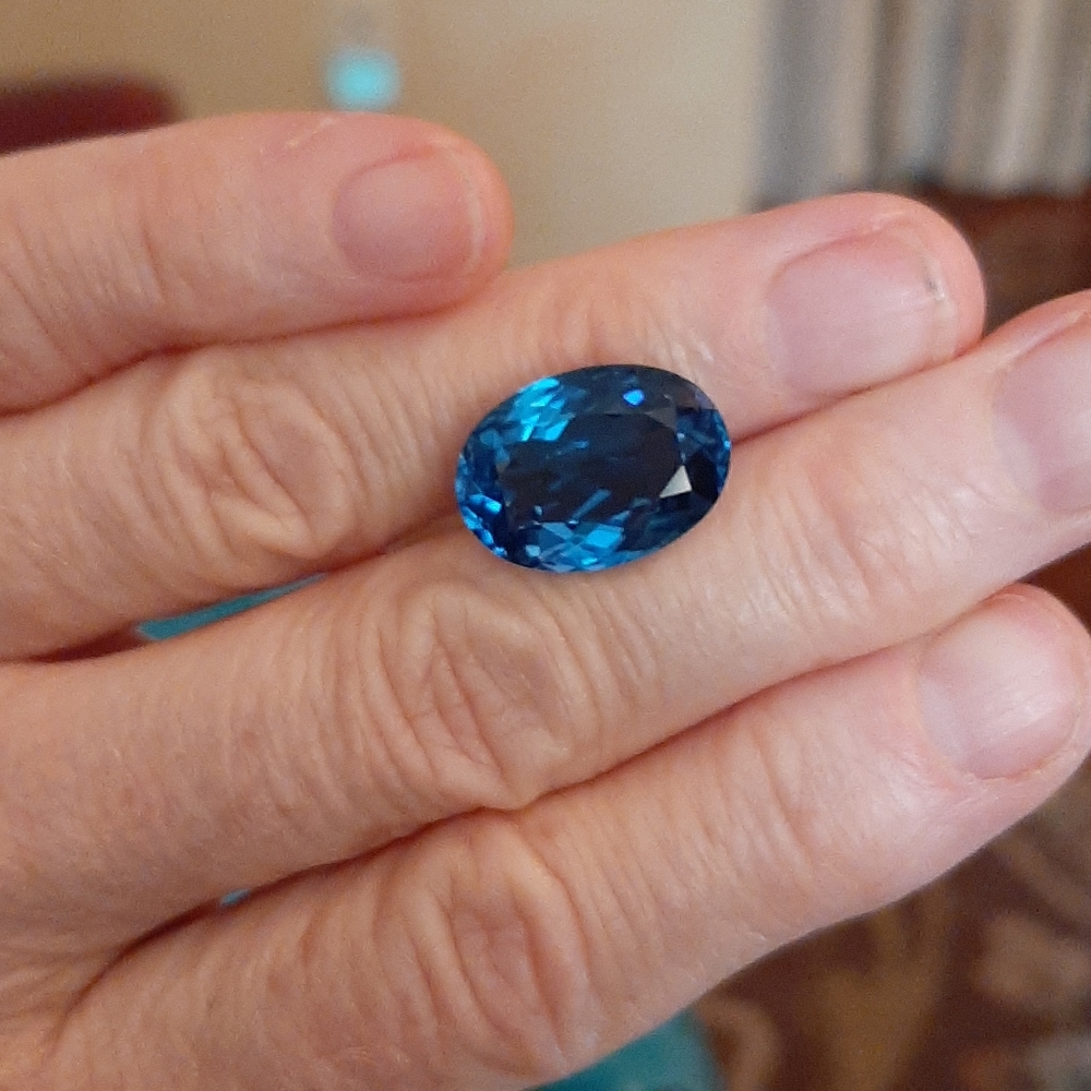 Topaz loose stone 18mm x 13mm